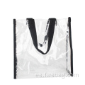 Bolsa PVC de compras cuadradas aprobada